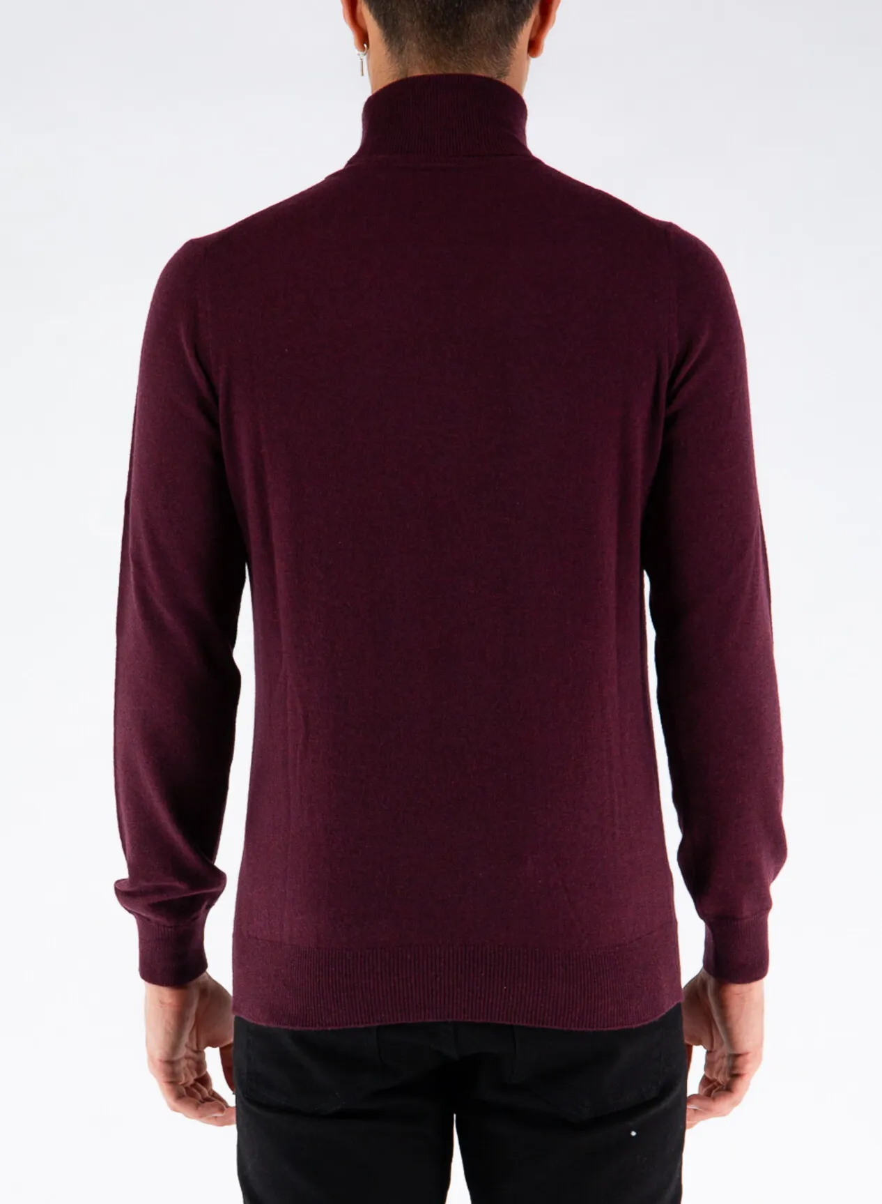     -KANGRA    -MAGLIONE COLLO ALTO GEELONG 1 FILO-