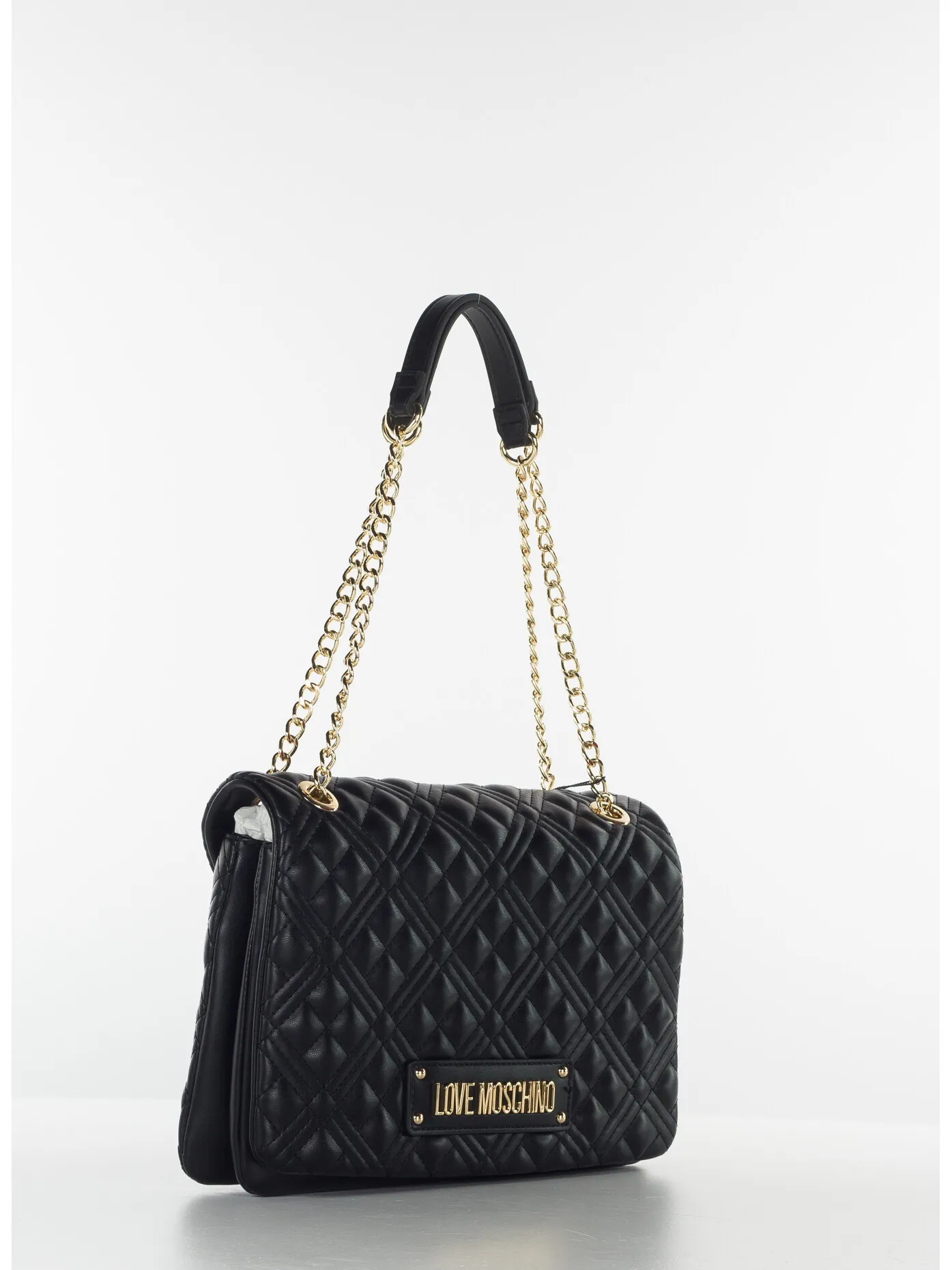     -LOVE MOSCHINO    -BORSA A TRACOLLA TRAPUNTATA-
