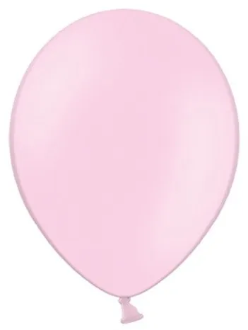 100 palloncini rosa pastello 27cm