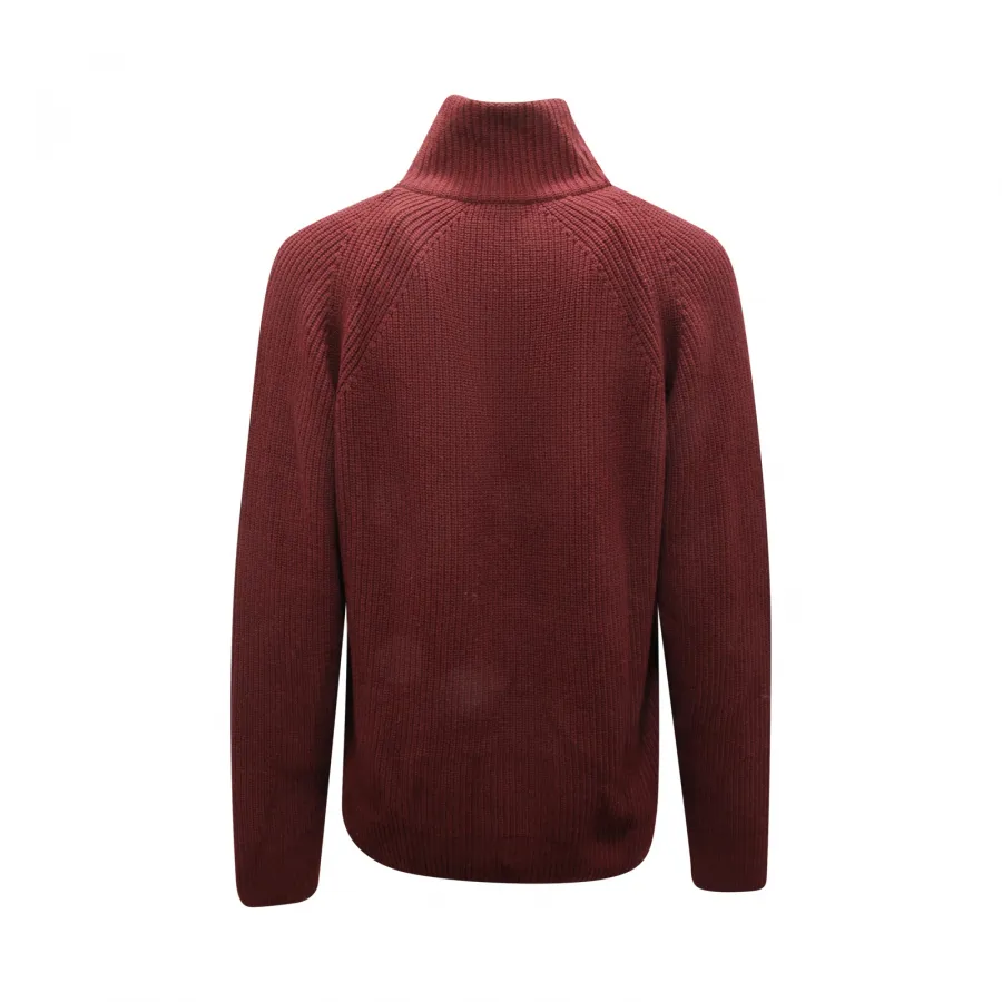 1696AZ MAGLIONE UOMO BROOKSFIELD MAN HALF ZIP WOOL BLEND SWEATER