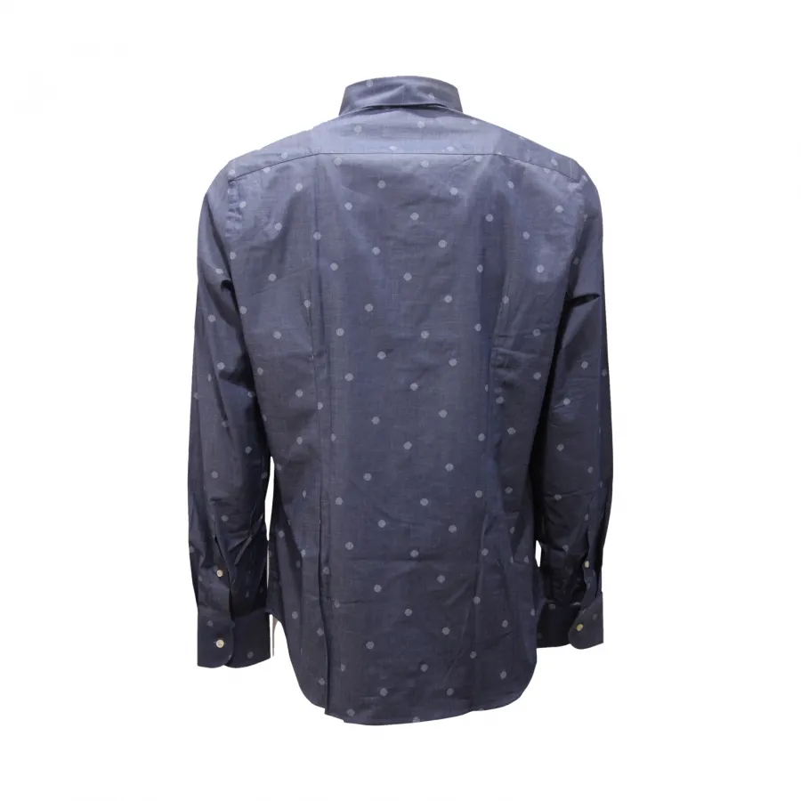 7431AR camicia uomo GMF 965 man shirt blue