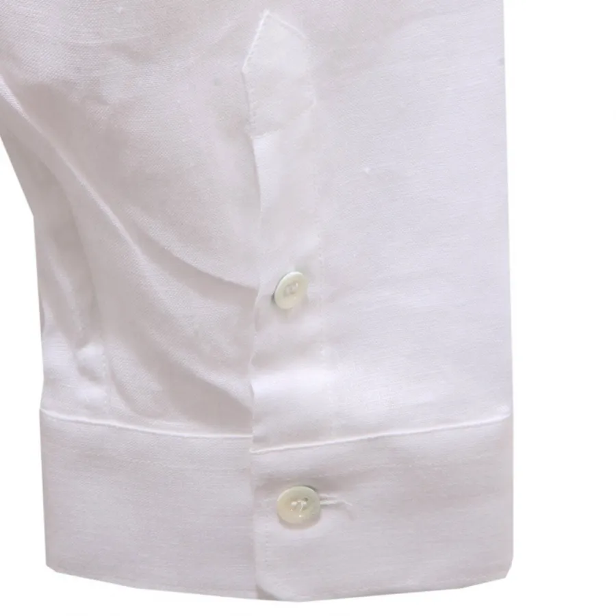 7733AL camicia uomo PATRIZIA PEPE man linen shirt
