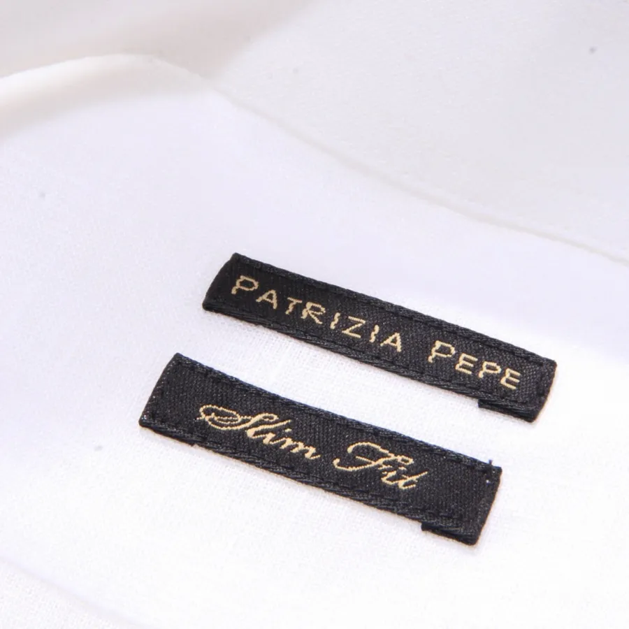 7733AL camicia uomo PATRIZIA PEPE man linen shirt