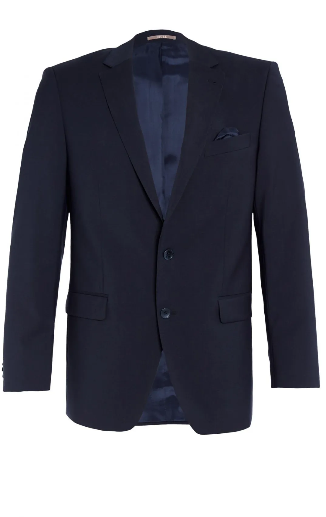 Abito blu scuro digel drop quattro corto in lana marzotto natural stretch