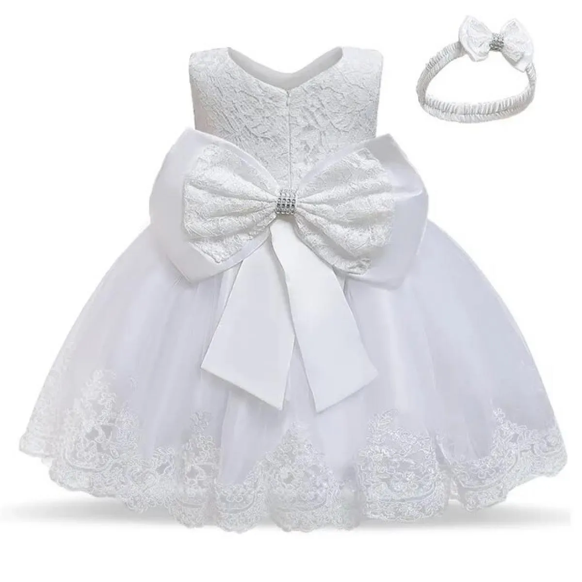 Abito da compleanno per bambina per bambini Abiti da battesimo per bambina di Natale 1 2 anni Abito da festa di compleanno
