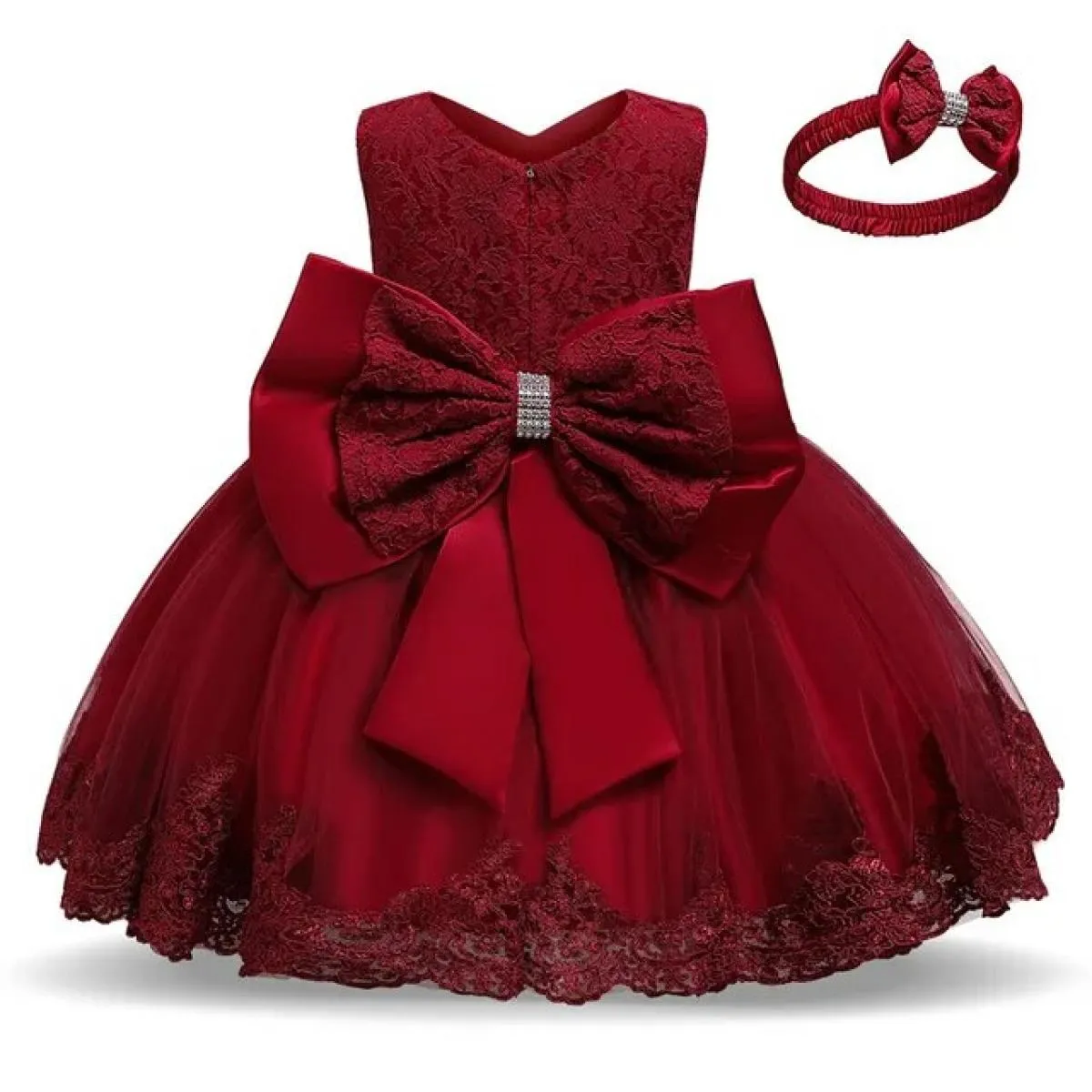 Abito da compleanno per bambina per bambini Abiti da battesimo per bambina di Natale 1 2 anni Abito da festa di compleanno