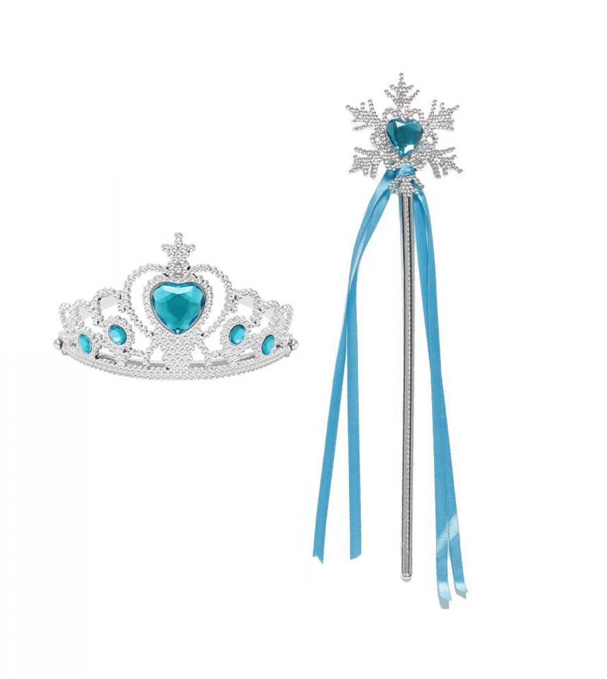 Abito da regina delle nevi blu per ragazze Costume cosplay Halloween Abbigliamento per bambini Abiti da principessa Elsa Tutù so