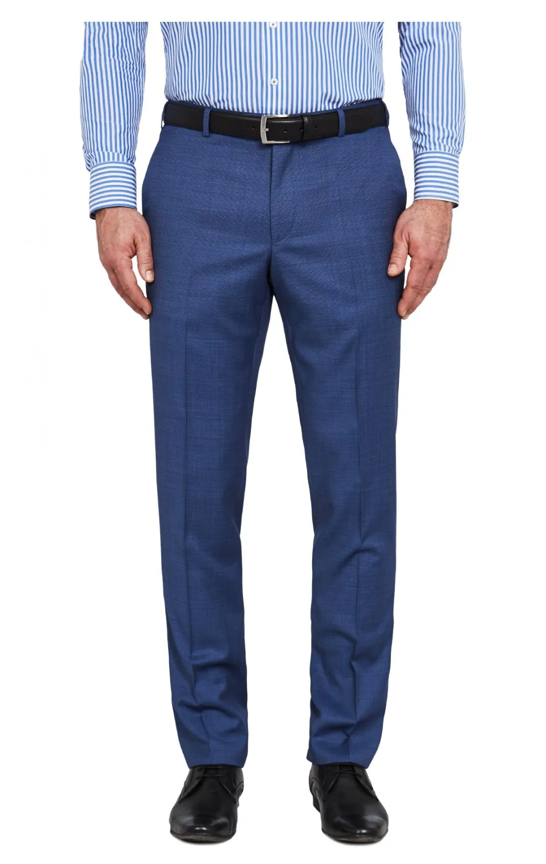 Abito drop quattro corto modern fit  digel blu marine in lana reda 110's