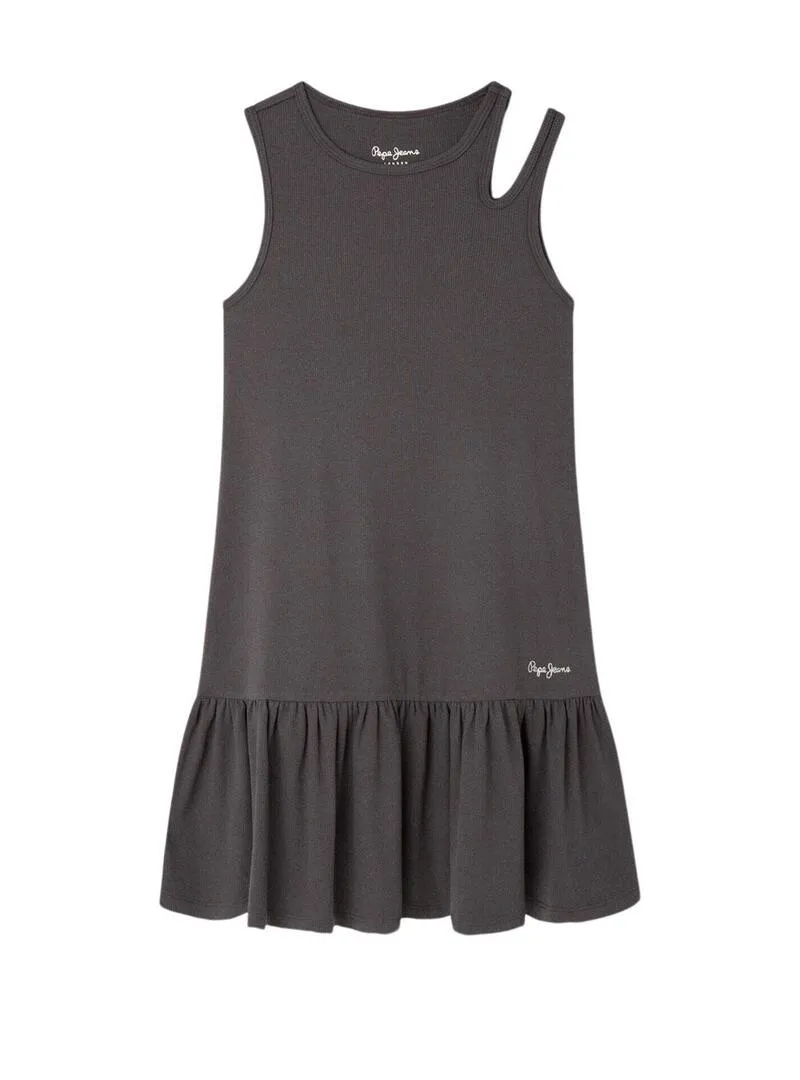 Abito Pepe Jeans Romina Grigio per Ragazza