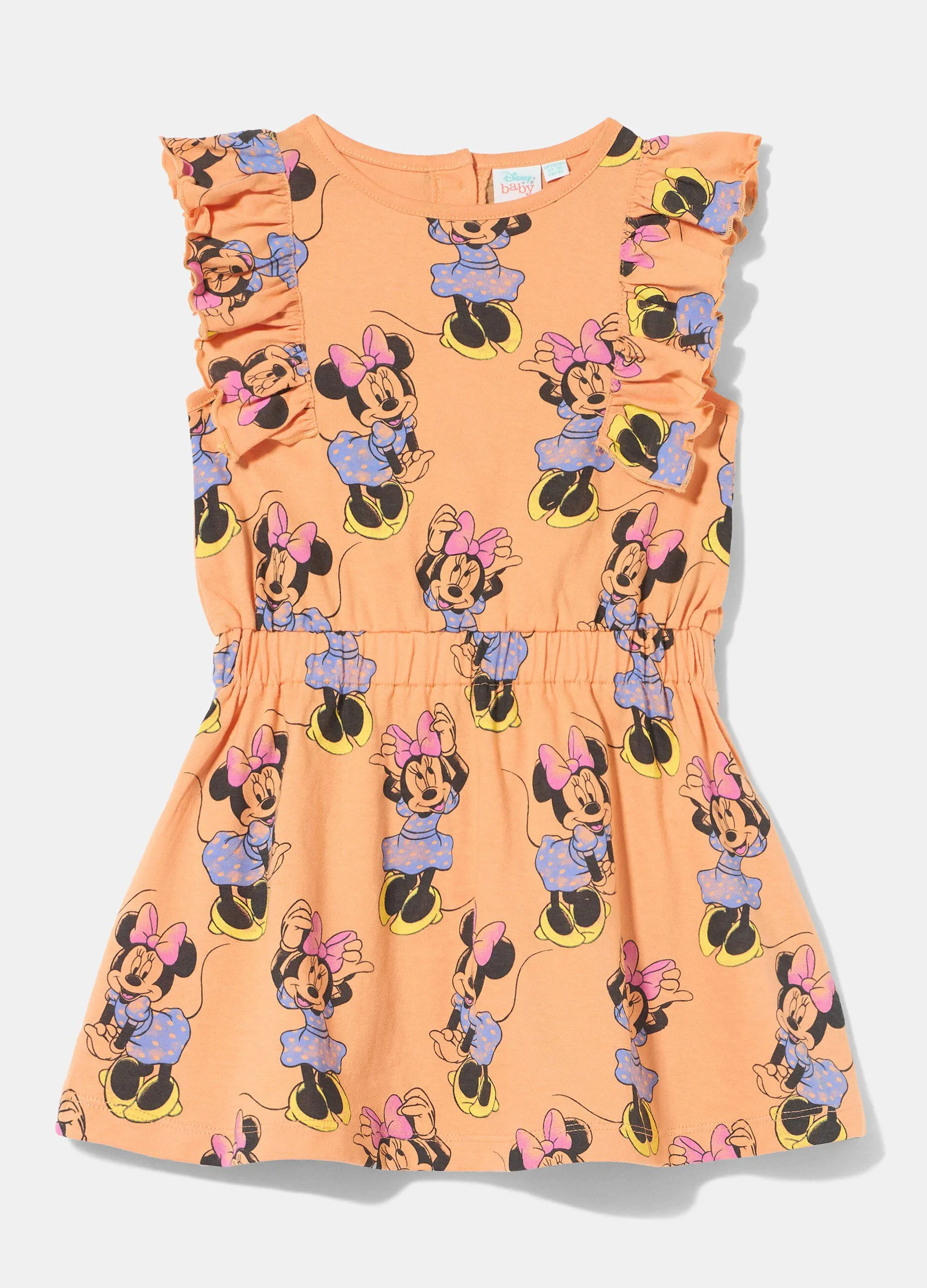 Abito smanicato Disney neonata