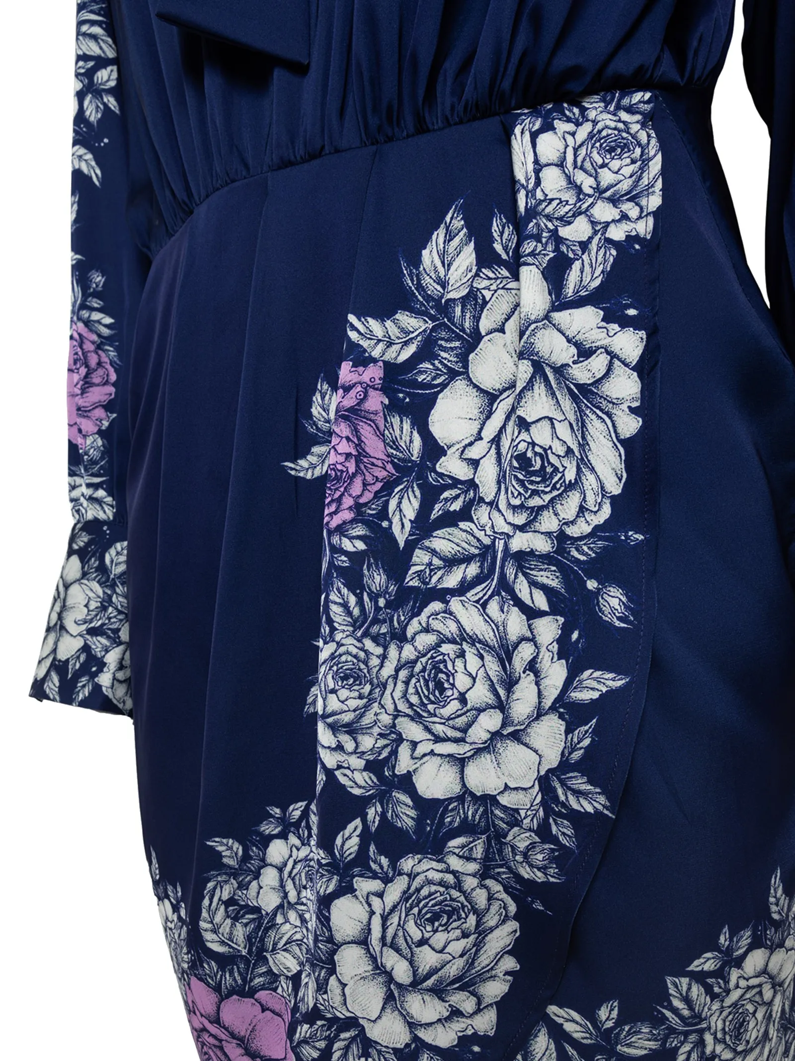 ABITO STAMPA ROSE BLUGIRL  DONNA RA4168T3836N9164