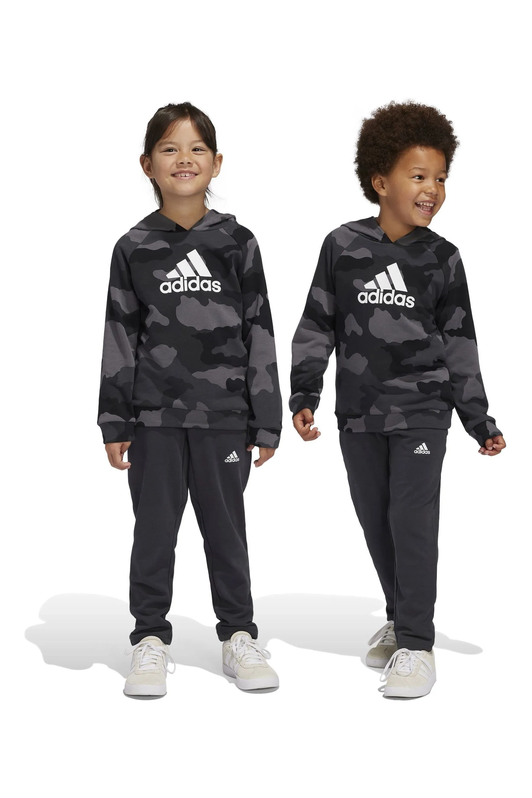 adidas - completo Must-have Stampa felpa con cappuccio per bambini    