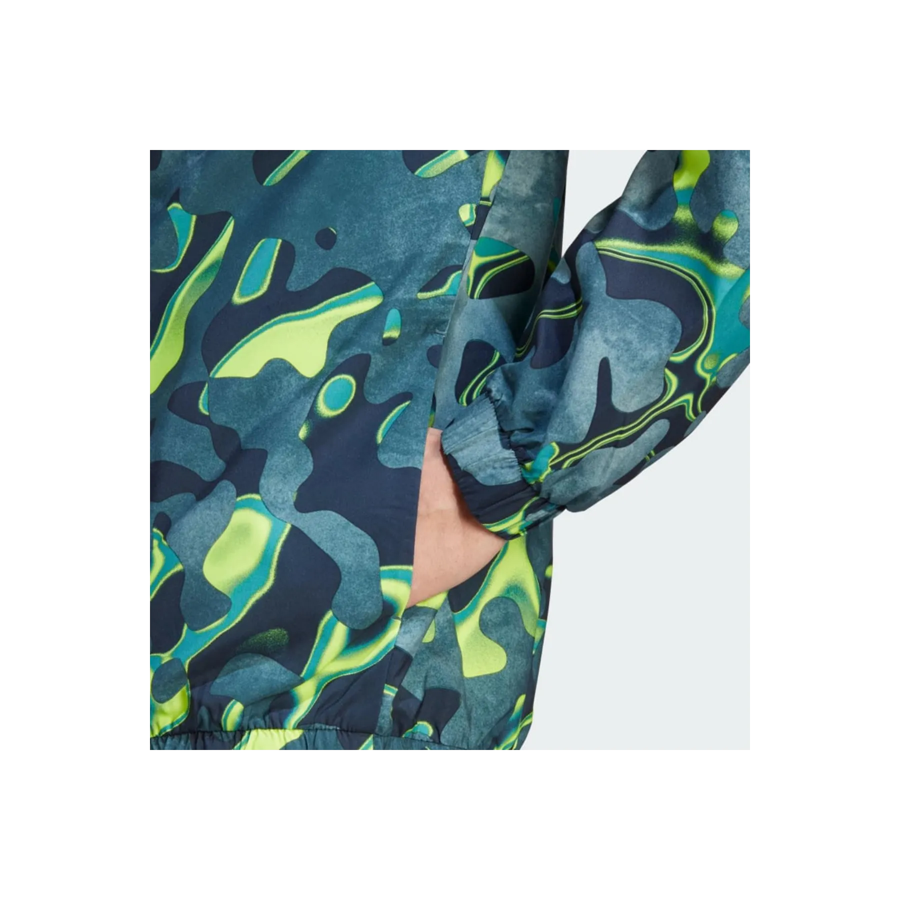 ADIDAS FELPA FUTURE ICONS ALLOVER PRINT FULL-ZIP UOMO