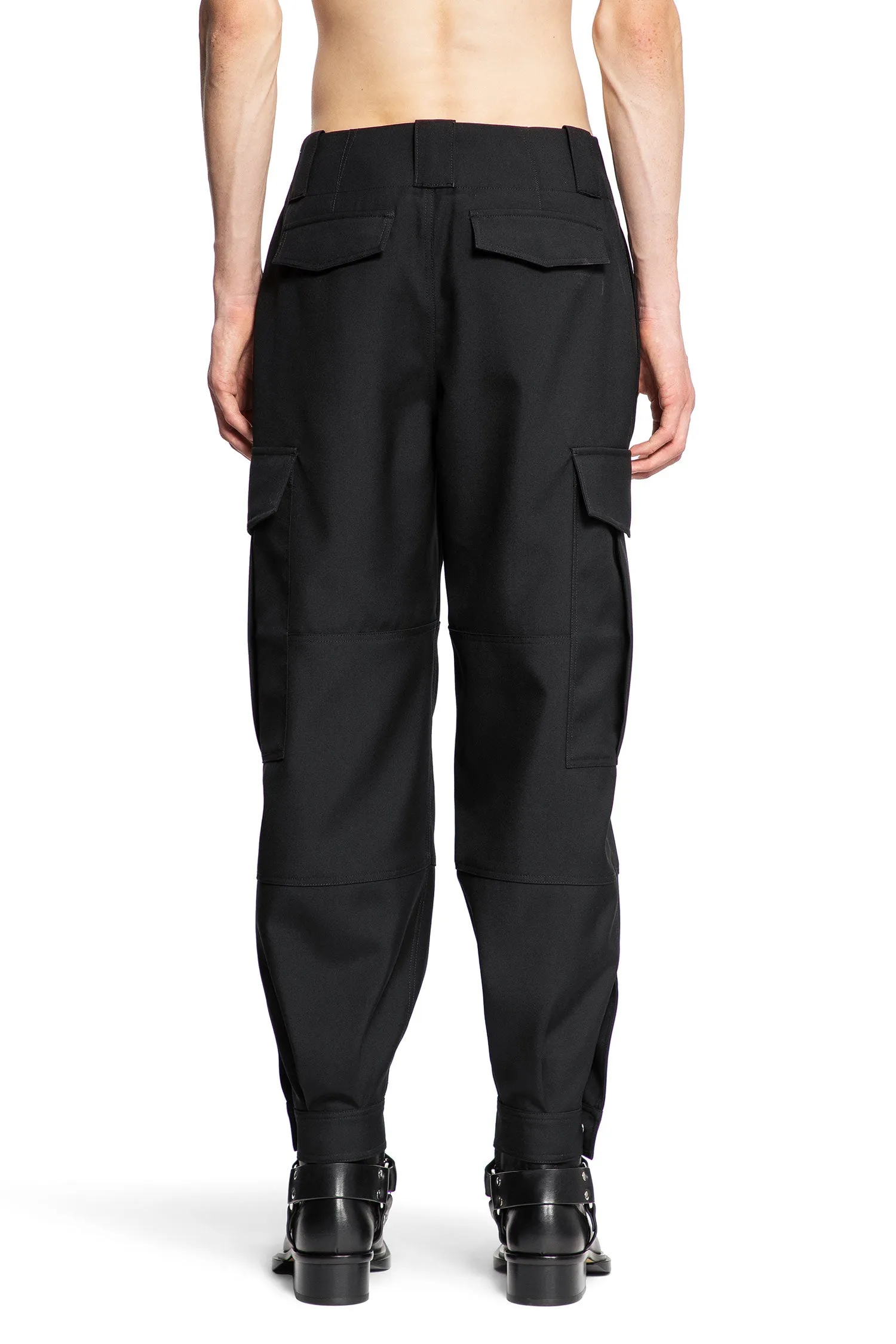 alexander mcqueen  military cargo trousers 