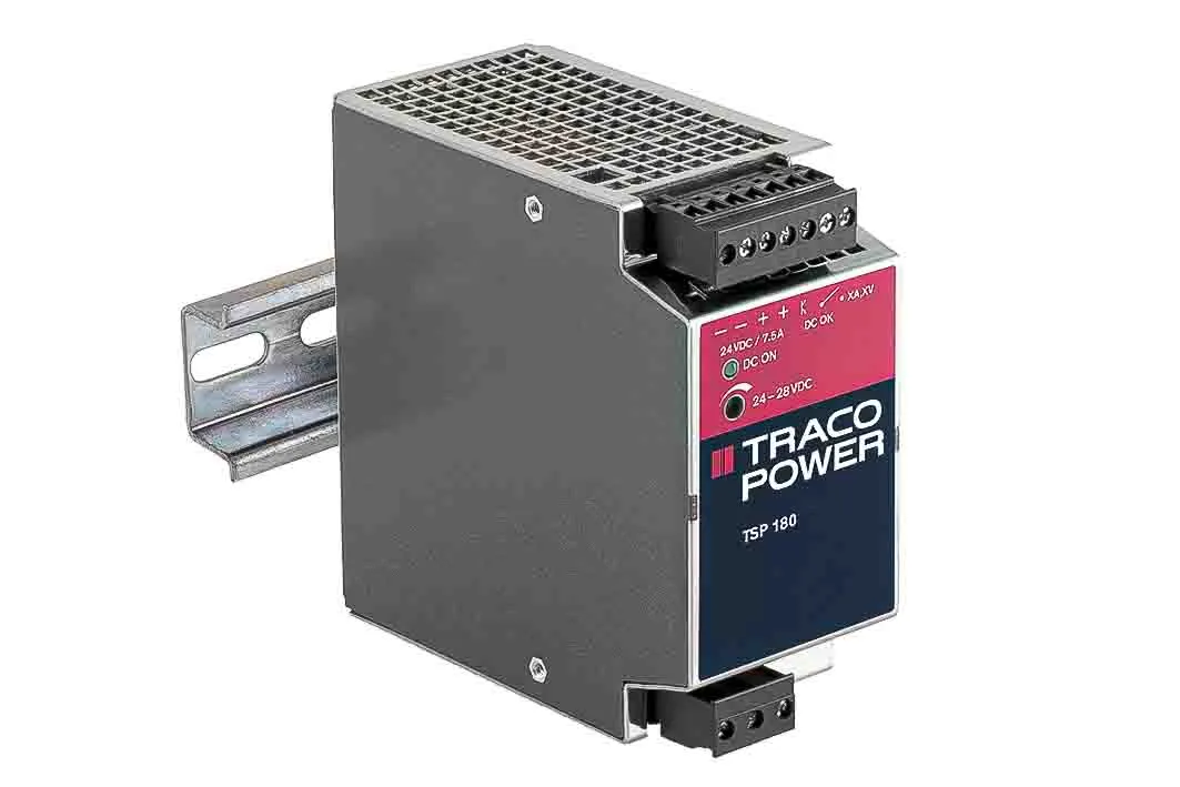 Alimentatore a montaggio su guida DIN TRACOPOWER, 48V cc, 4A, 85 → 132V ca, 180W
