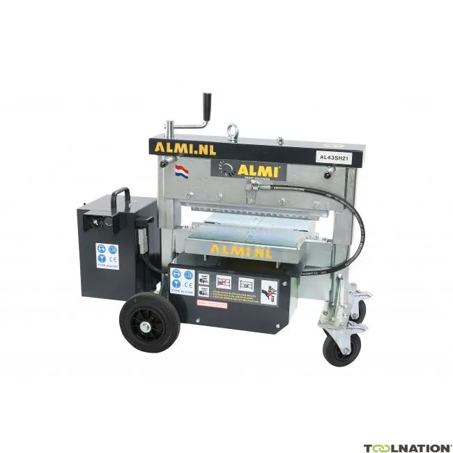 Almi A010.00052 AL43SH21H Fresa per lamelle zincata