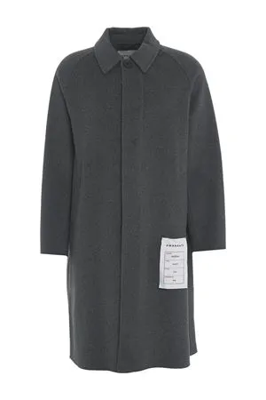 AMARANTO Abbigliamento,Cappotti Cappotto in lana grigio 