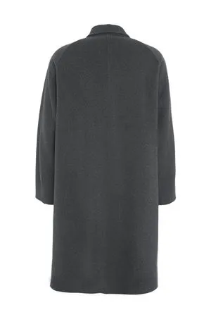 AMARANTO Abbigliamento,Cappotti Cappotto in lana grigio 
