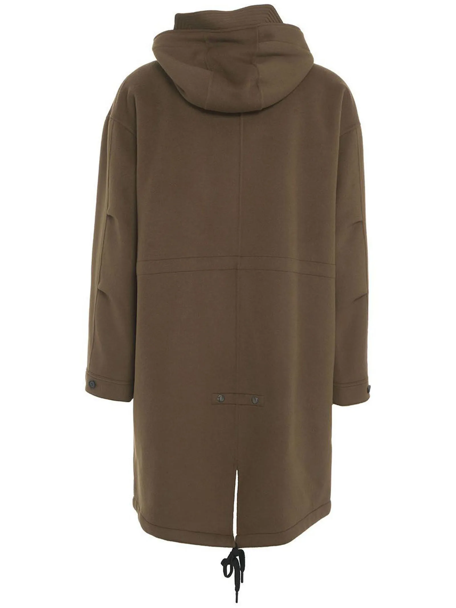 AMARANTO Abbigliamento,Cappotti Cappotto in lana marrone 