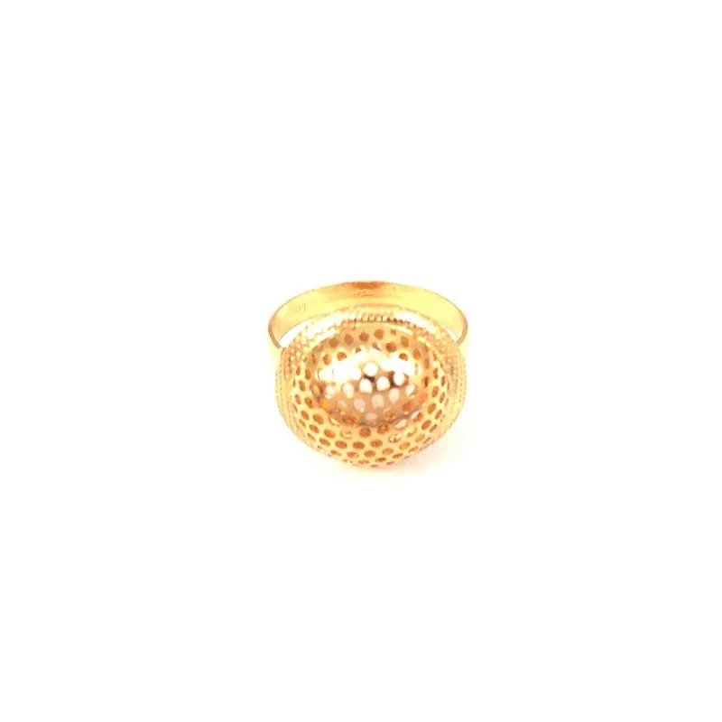 ANELLO DA DONNA IN ORO GIALLO 18 KT TRAFORATO