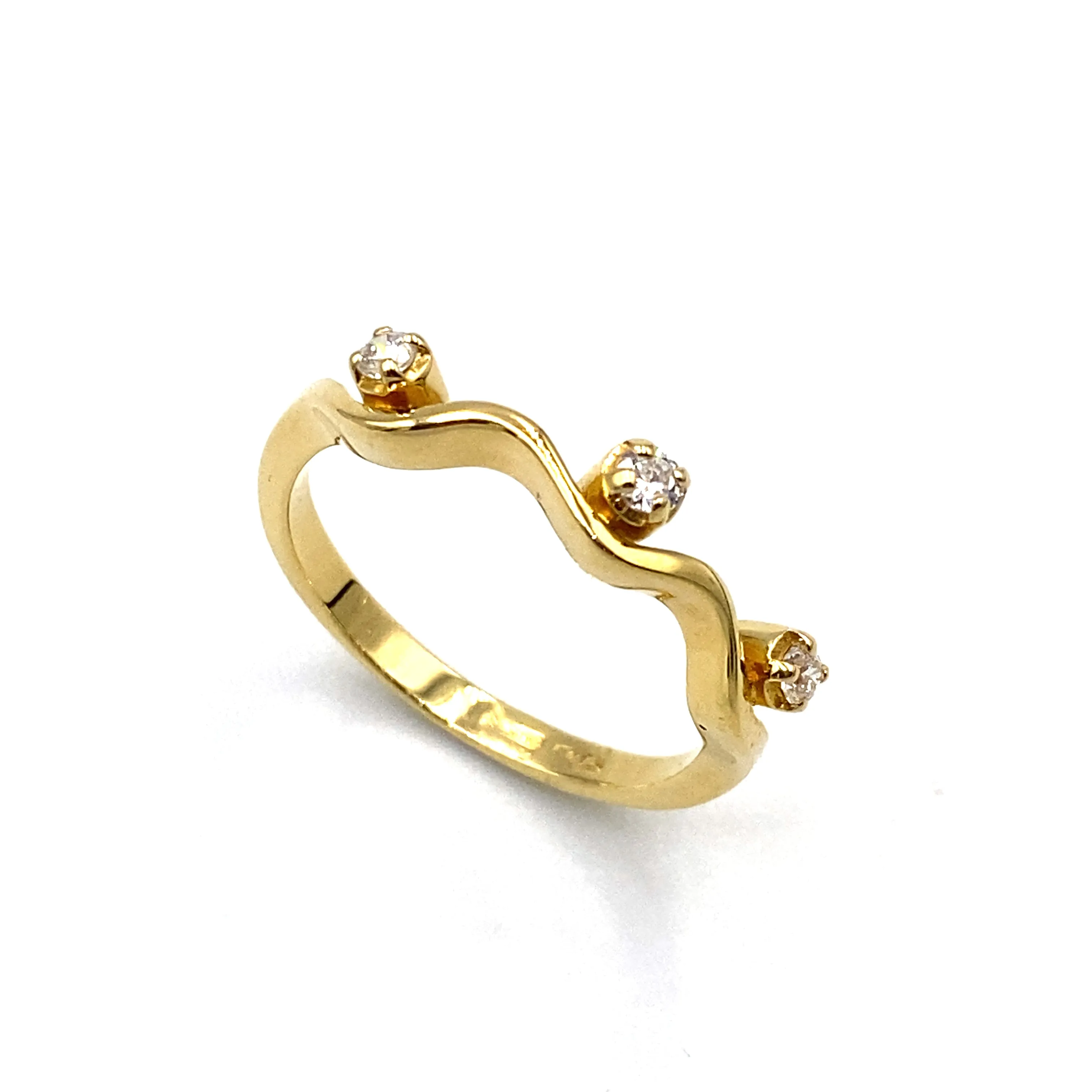 Anello Trilogy Oro Giallo