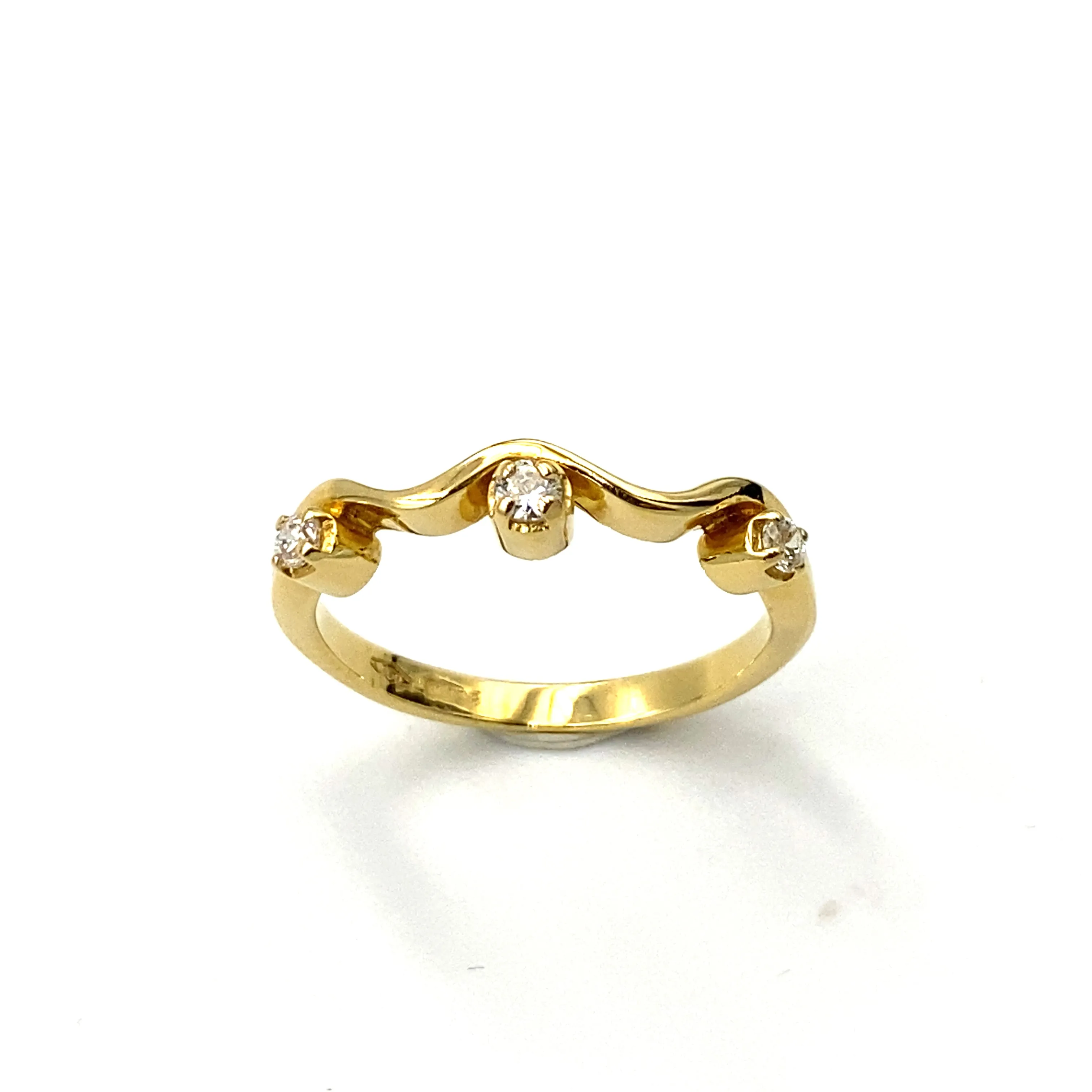 Anello Trilogy Oro Giallo