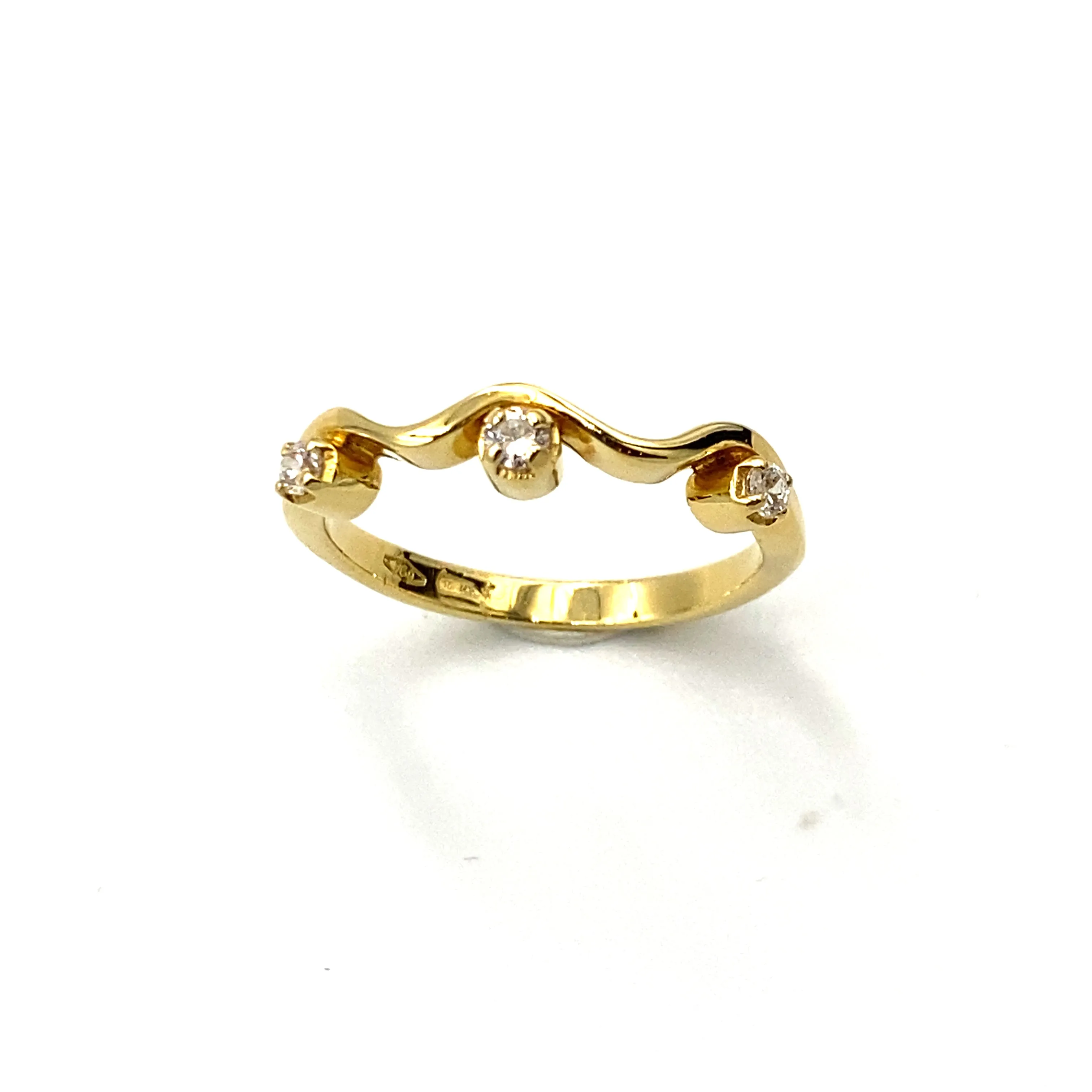 Anello Trilogy Oro Giallo
