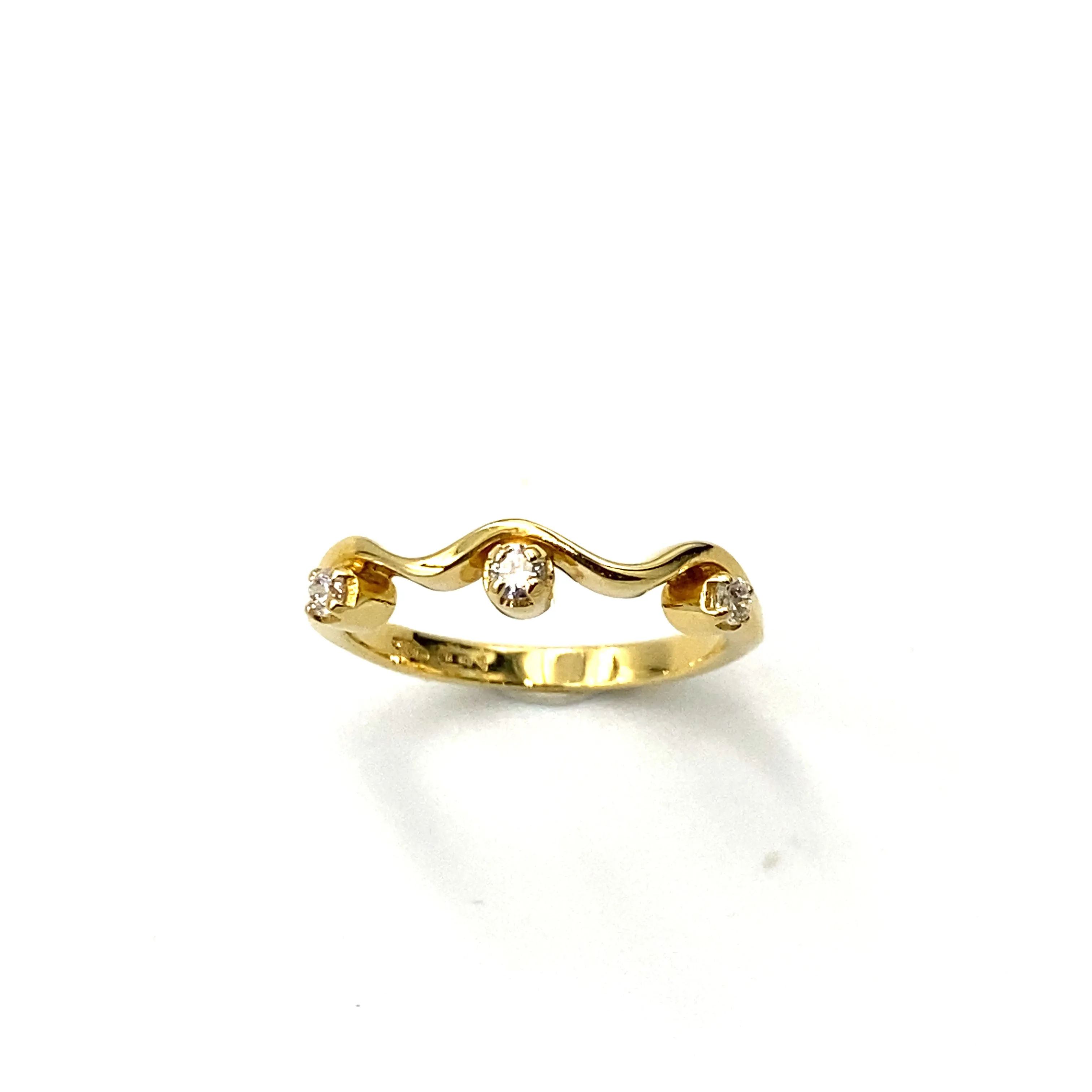 Anello Trilogy Oro Giallo