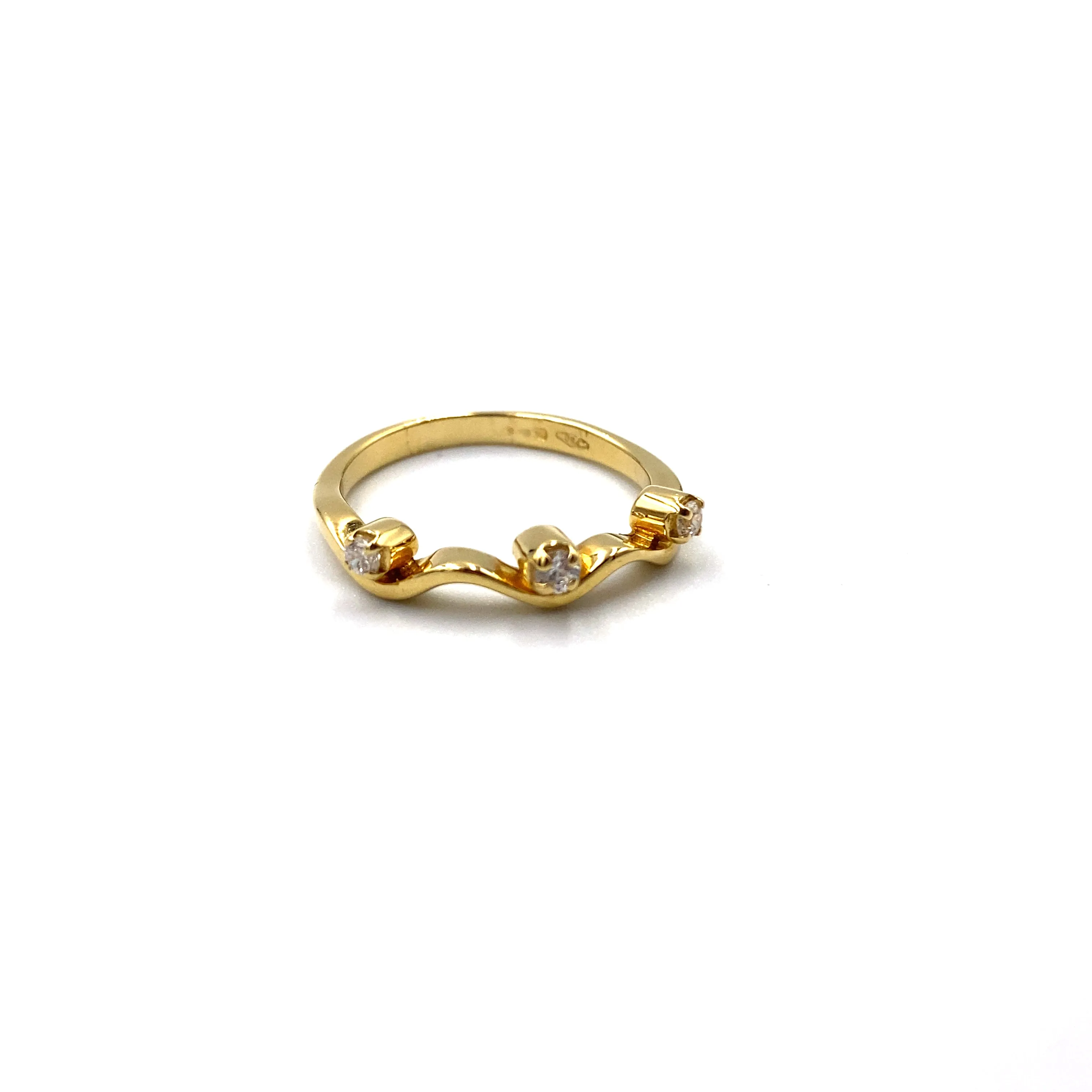 Anello Trilogy Oro Giallo