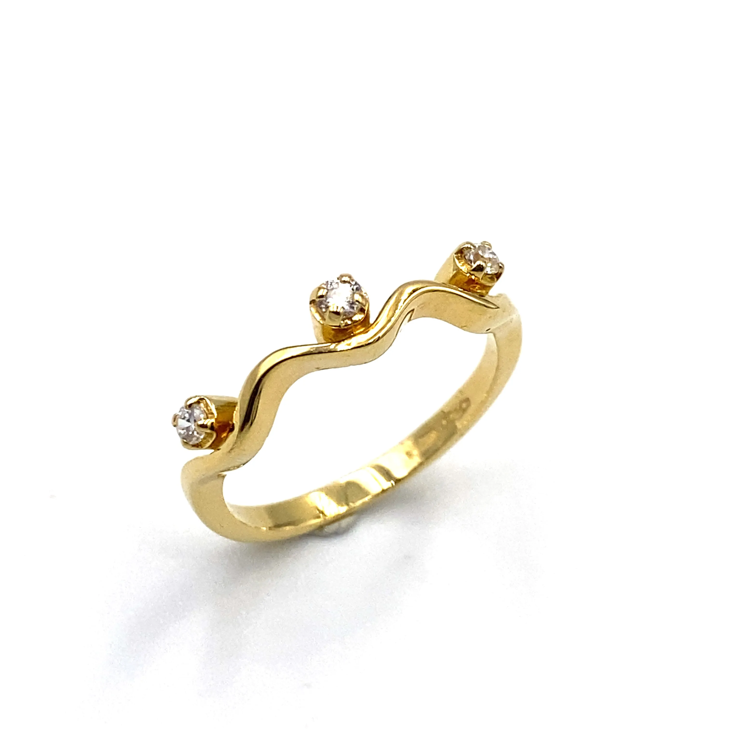 Anello Trilogy Oro Giallo