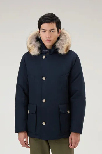 Arctic Anorak in Ramar Cloth con pelliccia removibile                                                                           