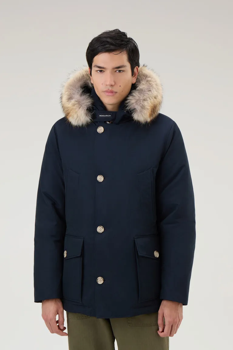 Arctic Anorak in Ramar Cloth con pelliccia removibile                                                                           