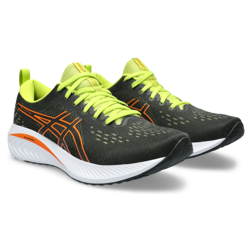 ASICS GEL-EXCITE 10 MEN Black/Bright Orange Scarpa Running Uomo