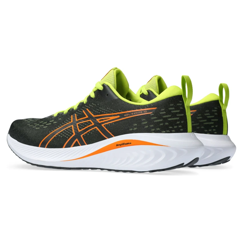 ASICS GEL-EXCITE 10 MEN Black/Bright Orange Scarpa Running Uomo