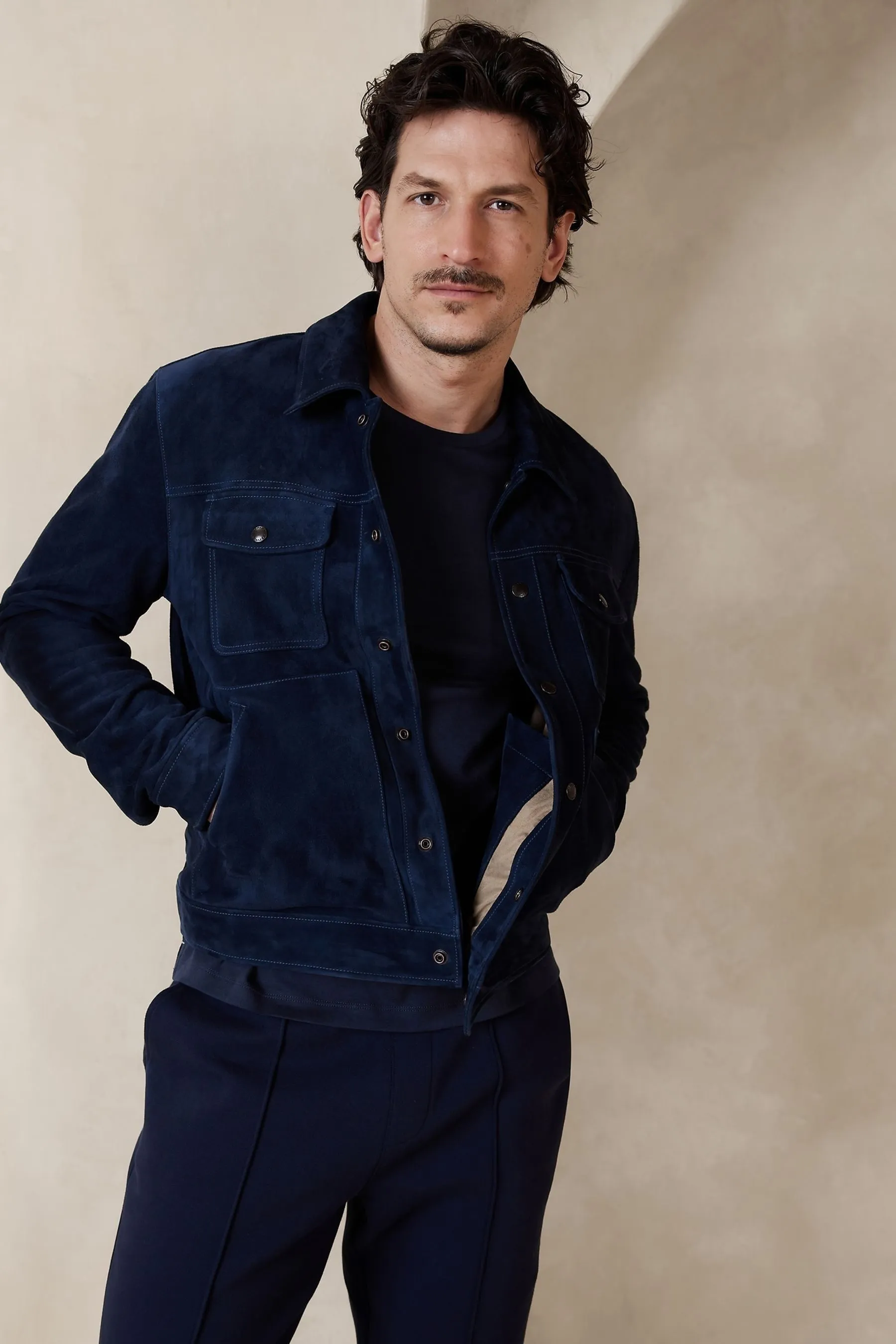 Banana Republic - T-shirt in Manica corta di cotone