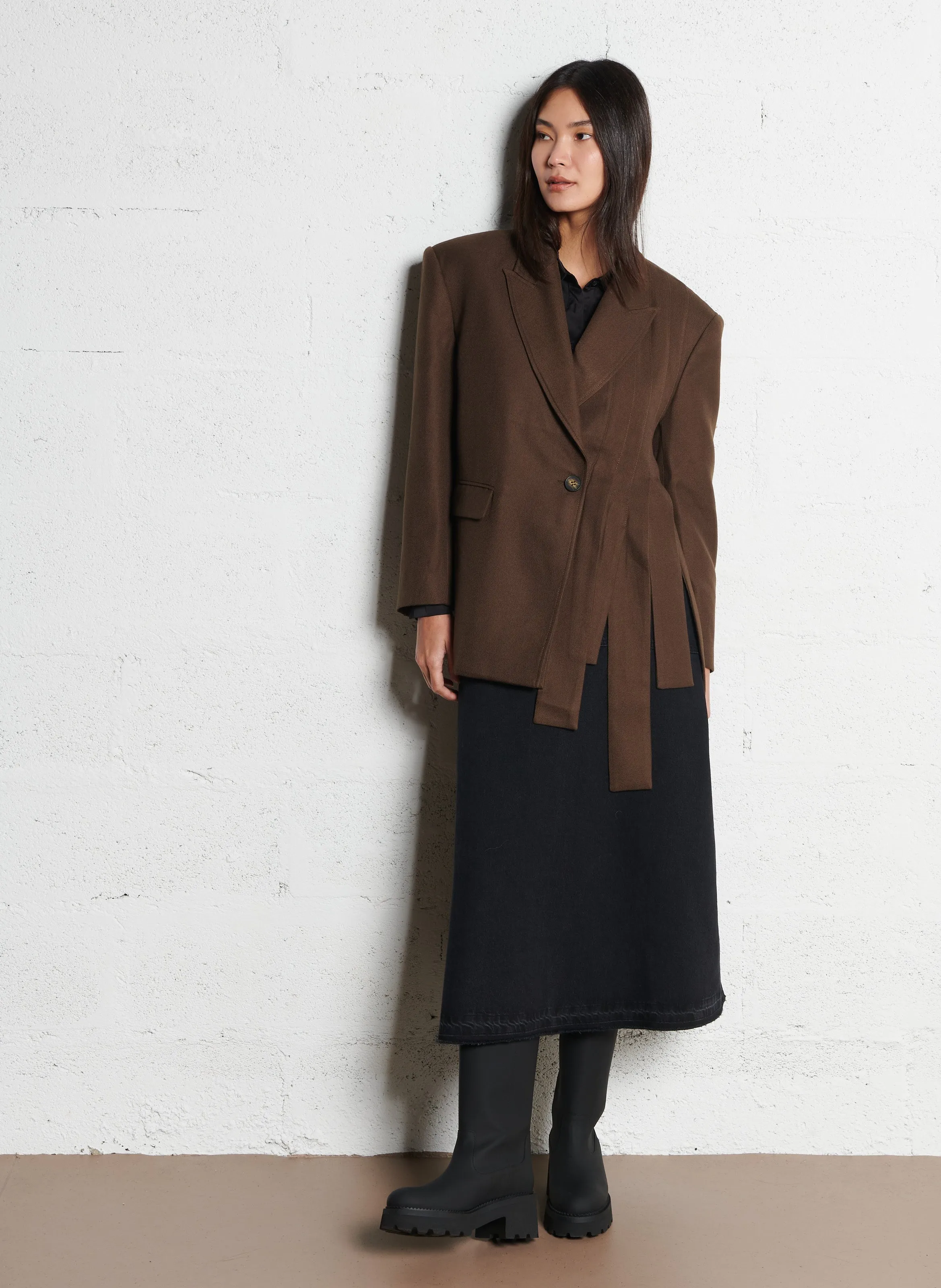  BERENICE   CASSIE - Camicia colletto classico | Nero