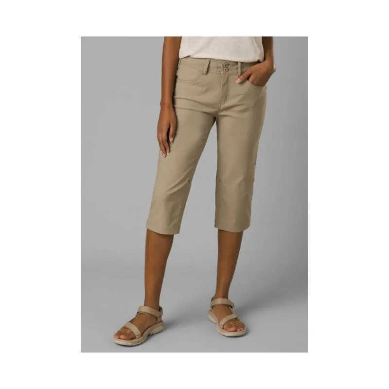 Bermuda Prana Halle Capri II (Sandbar) donna