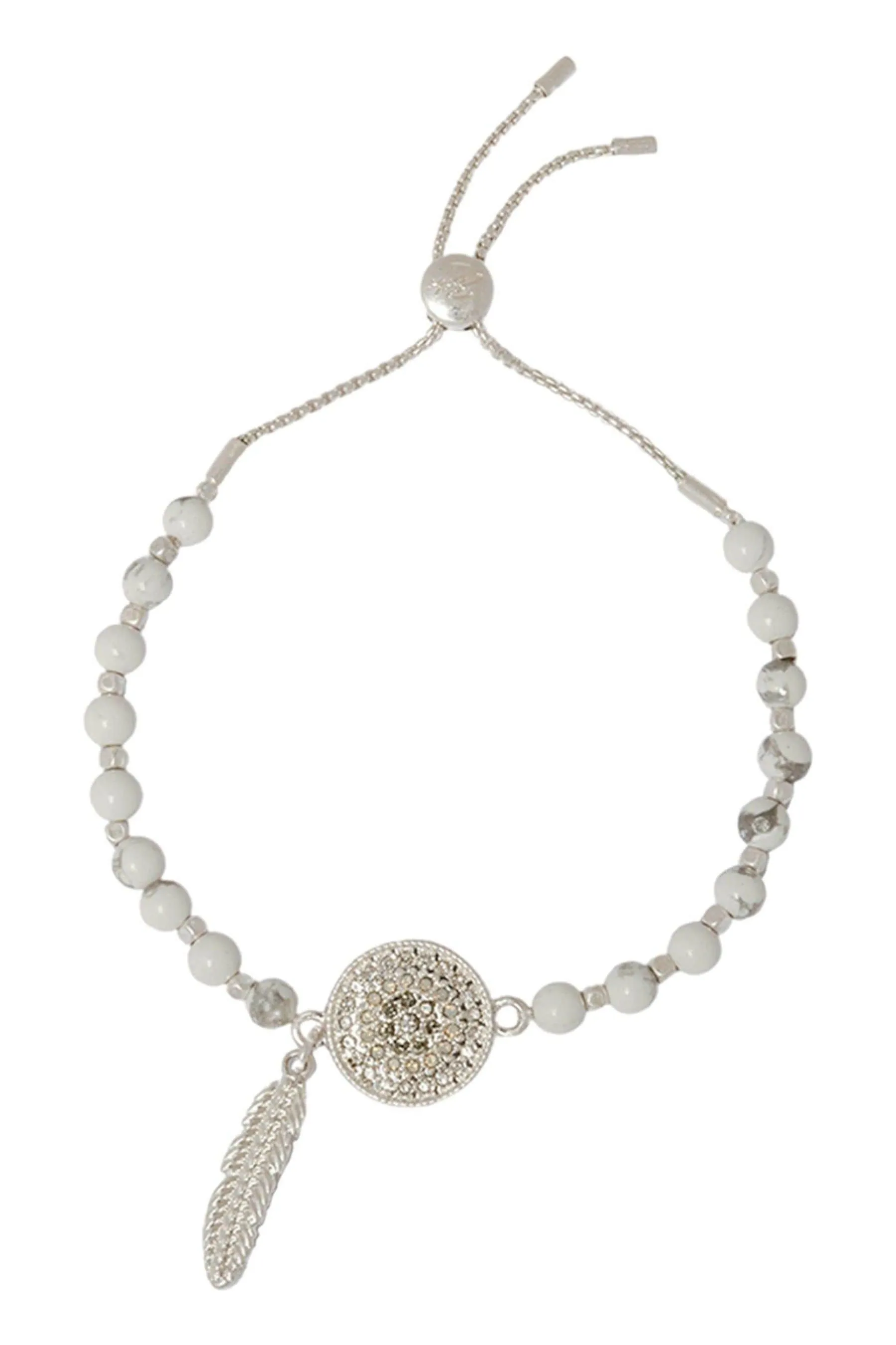 Bibi Bijoux Argento - Tono Dreamcatcher - Braccialetto dell'amicizia