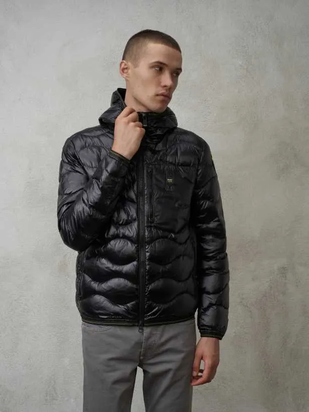 BLAUER Piumino ondina wave