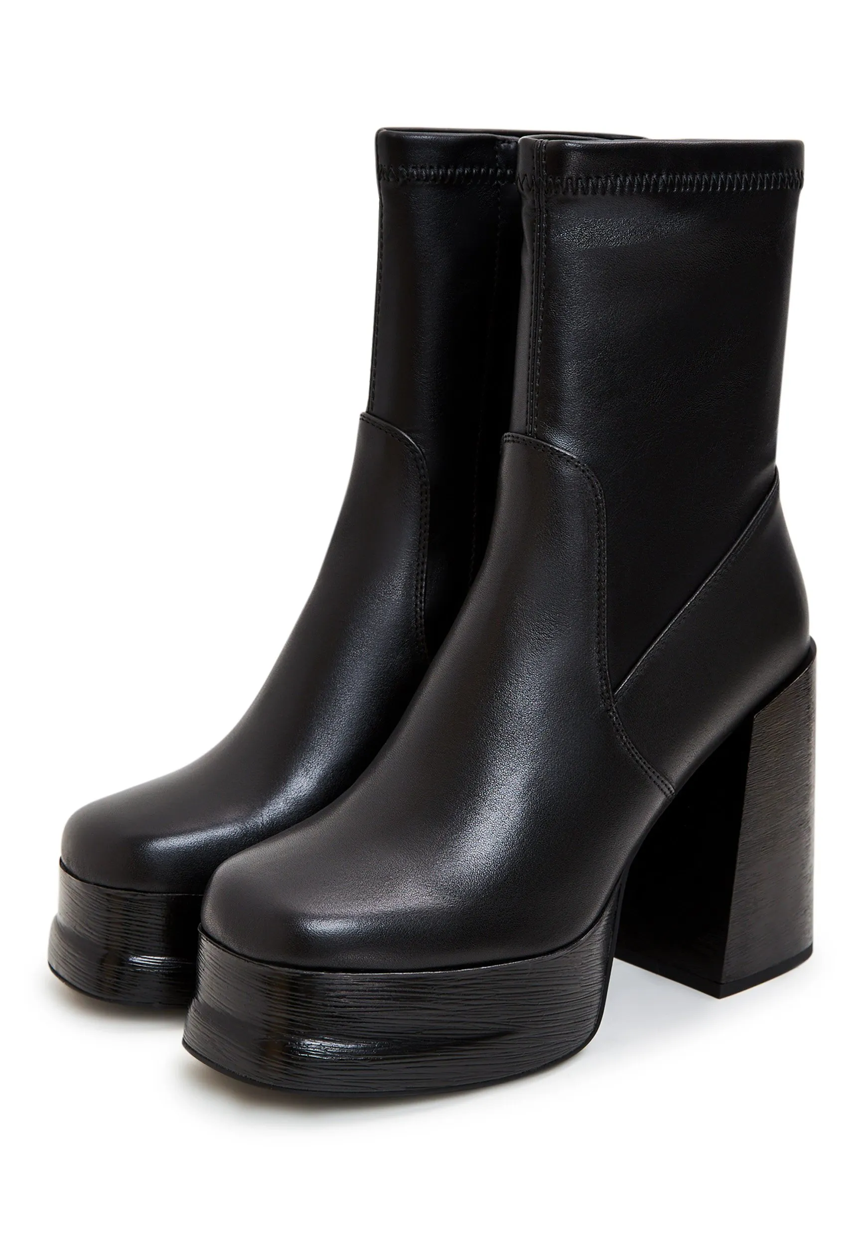 BLOCK HEEL - Stivaletti con tacco