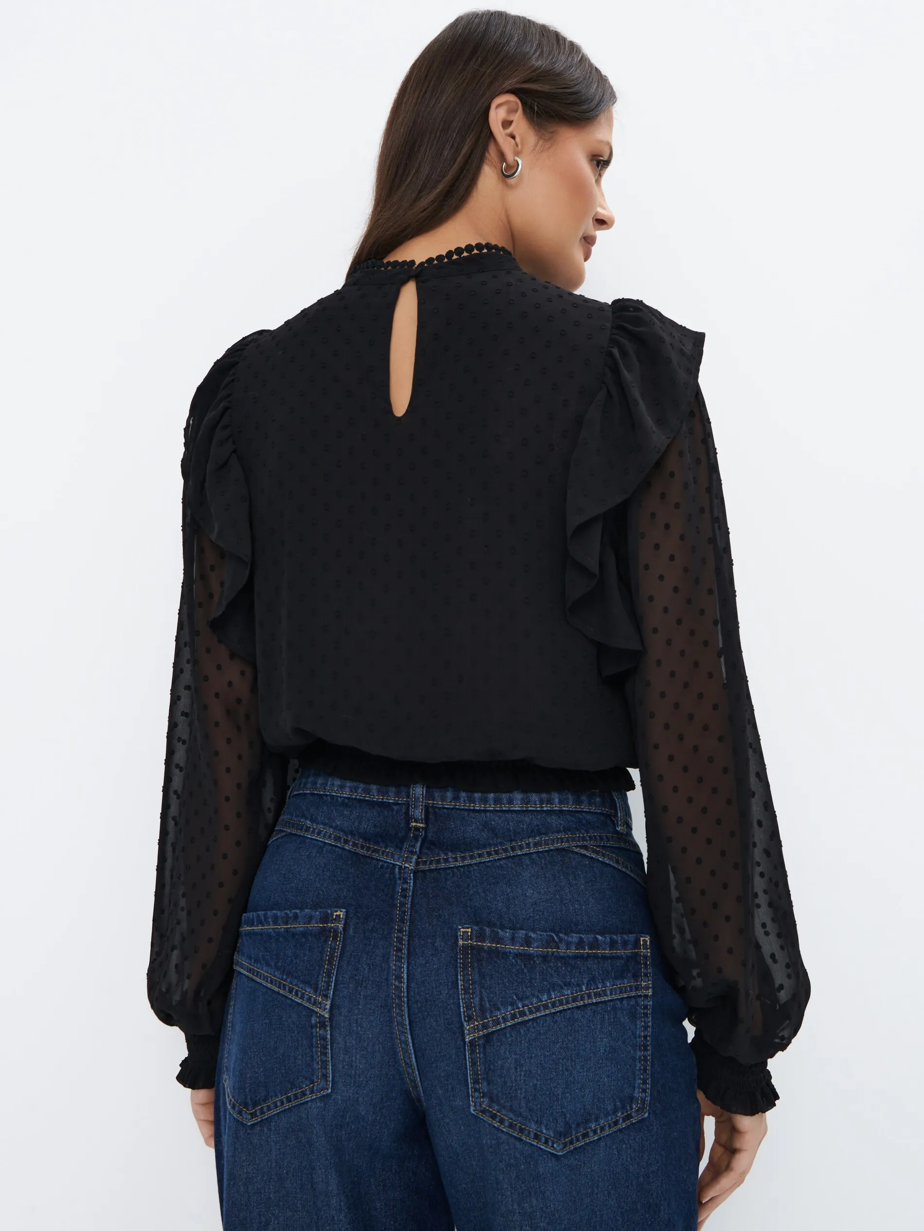 Blusa nera