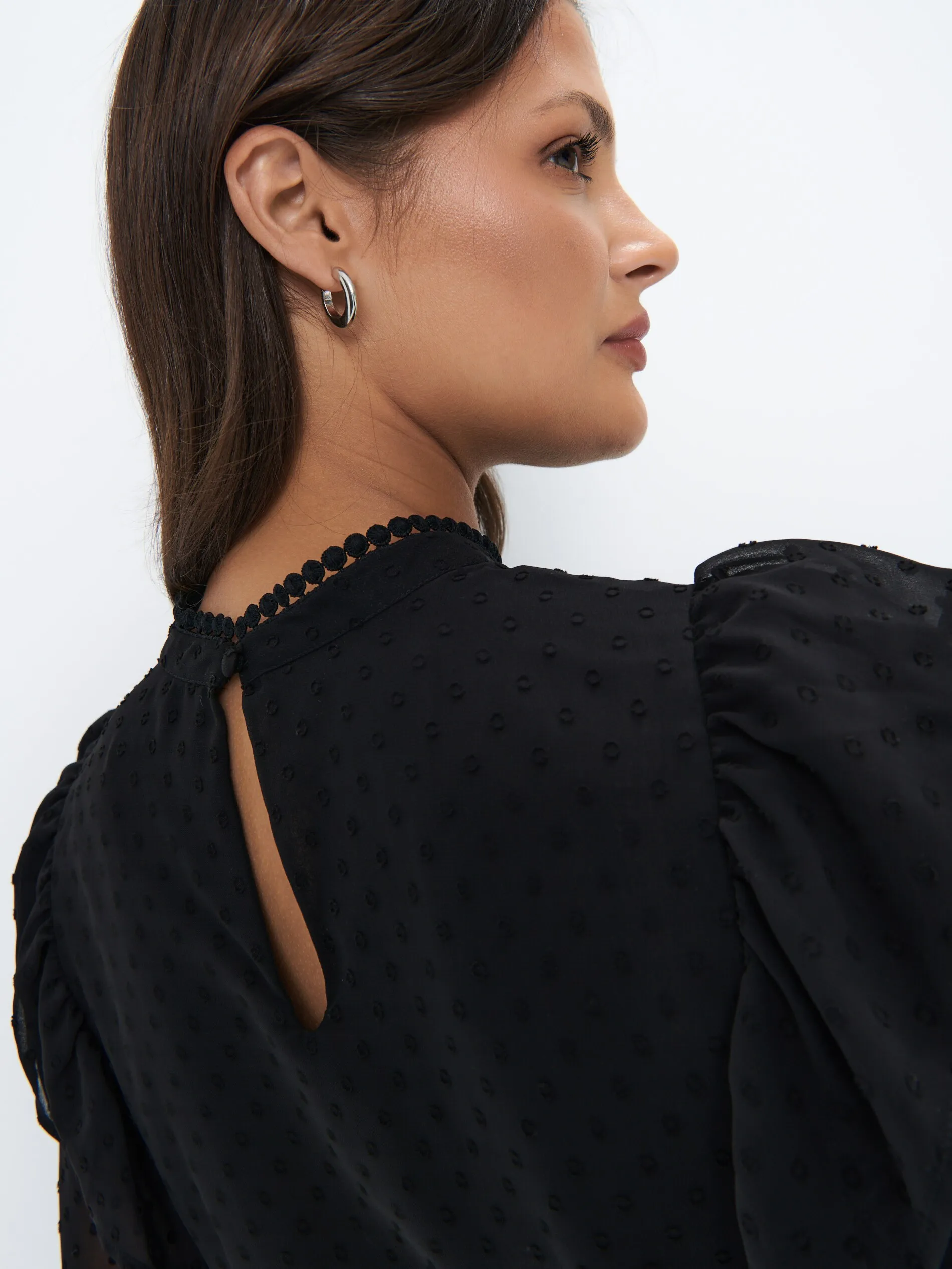 Blusa nera