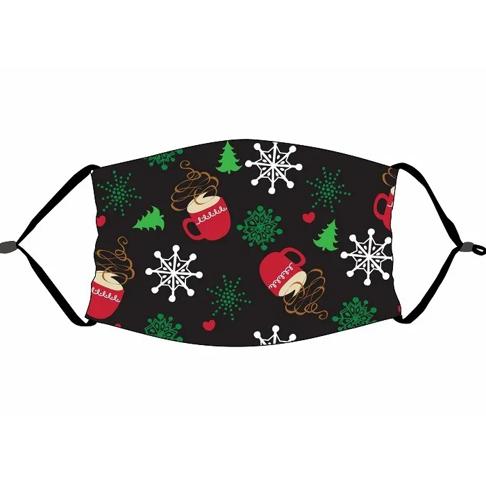 Bombardamento della tazza di Natale dessin nero