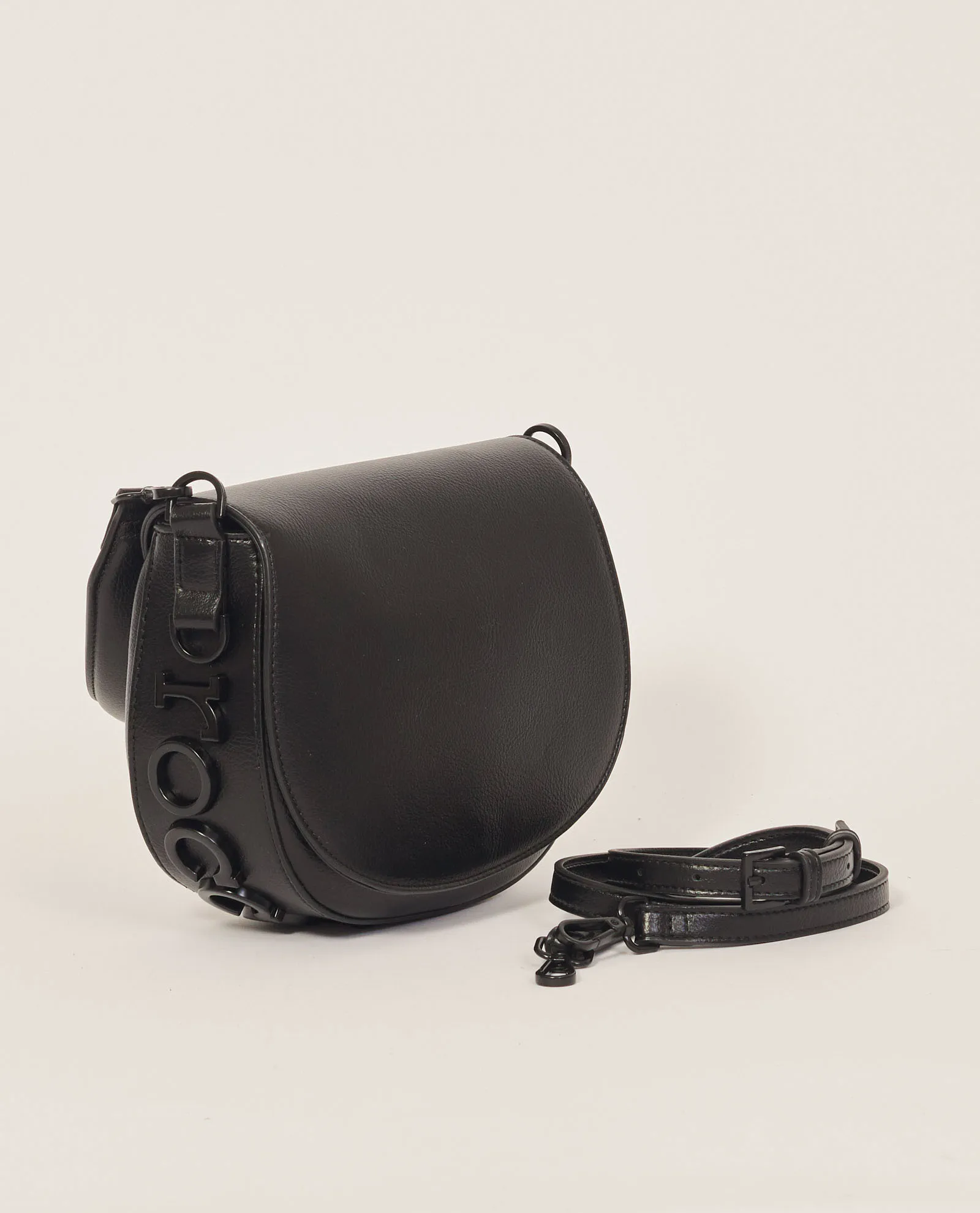 Borsa a spalla Nina di Roccobarocco con logo lettering