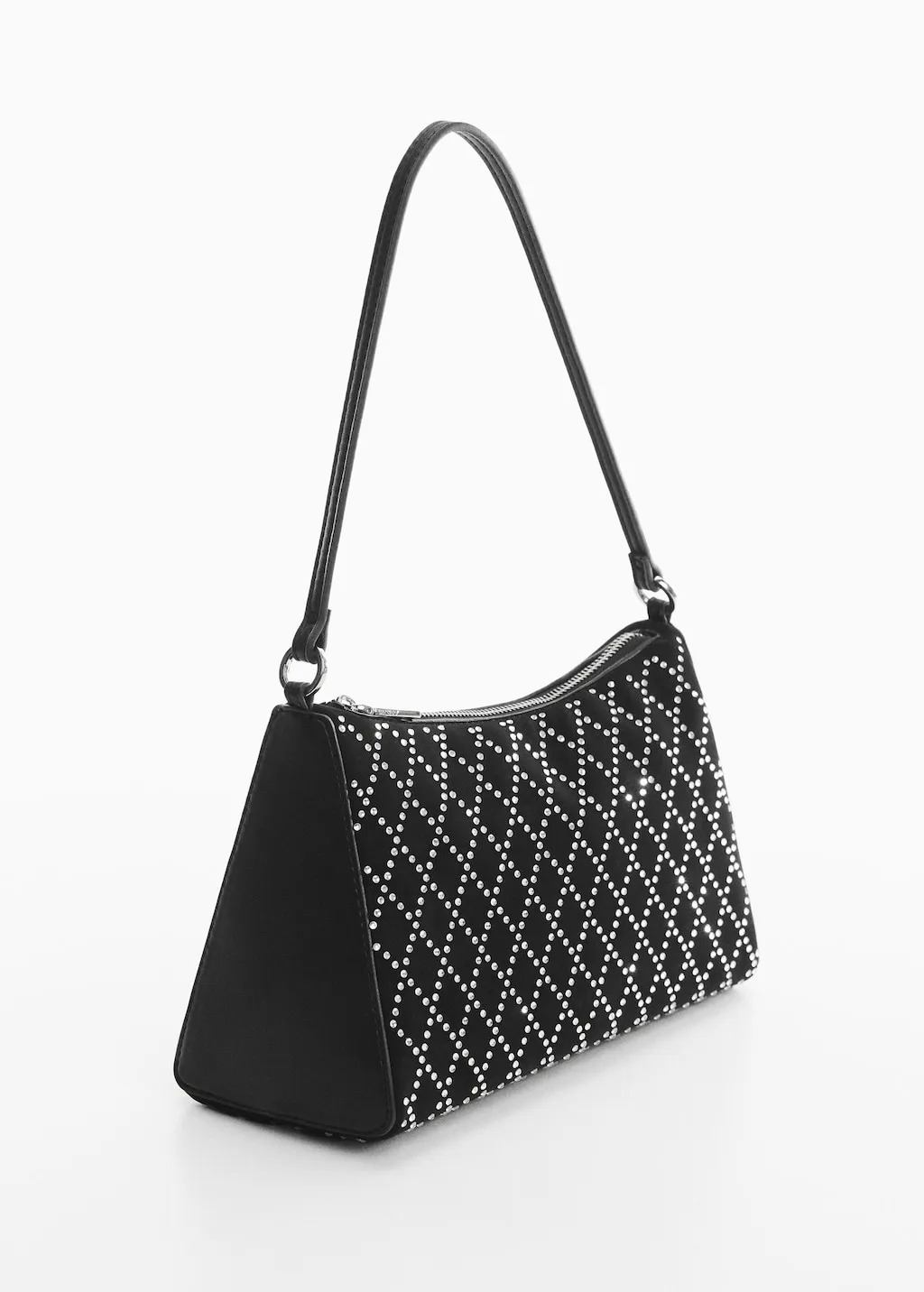 Borsa a tracolla dettaglio strass