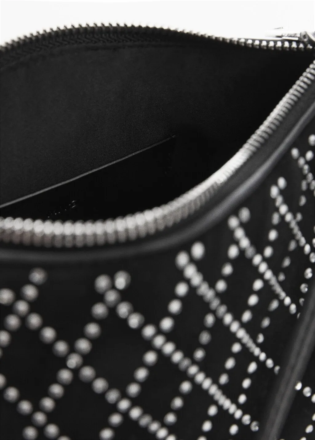 Borsa a tracolla dettaglio strass