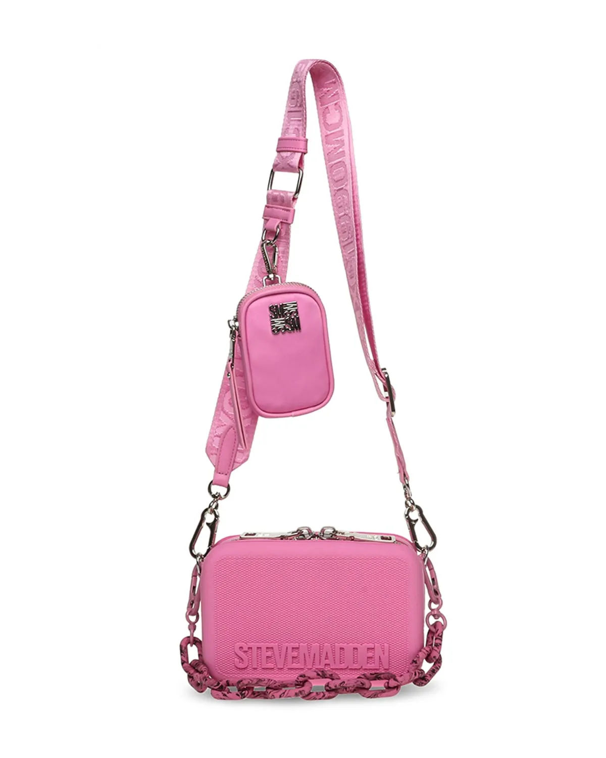 Borsa Bsacha ecopelle rosa