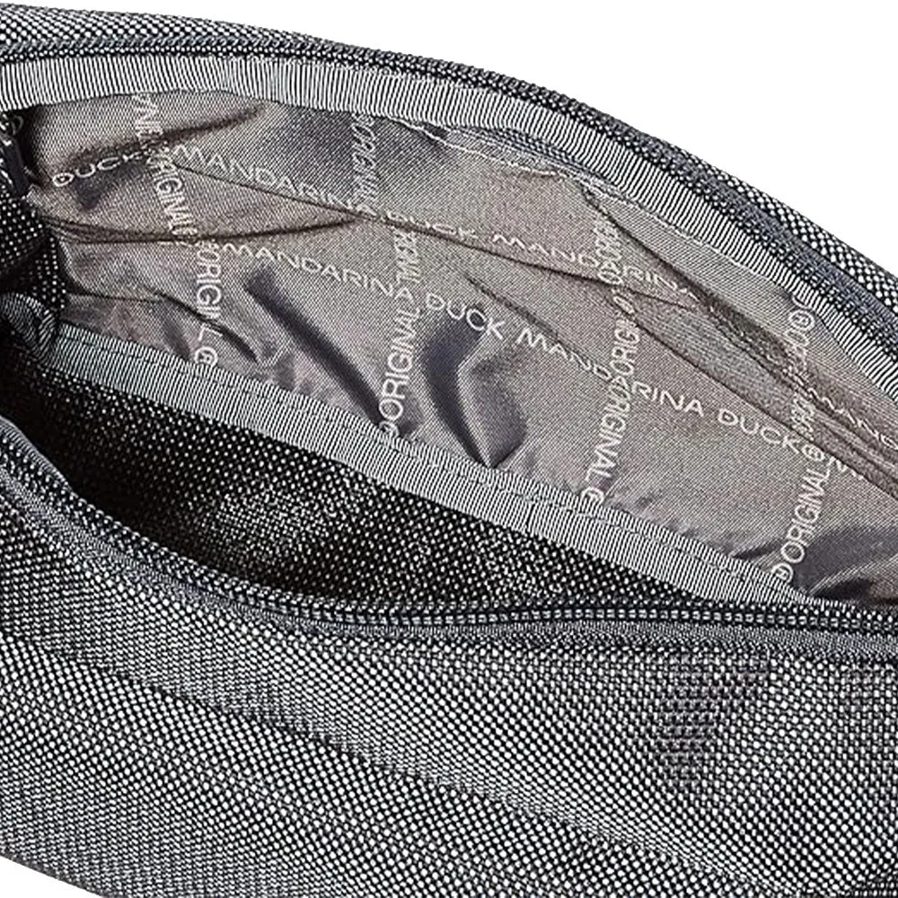 Borsa Donna a Tracolla Piccola Mandarina Duck in Tessuto colore Smoked Pearl Linea MD20