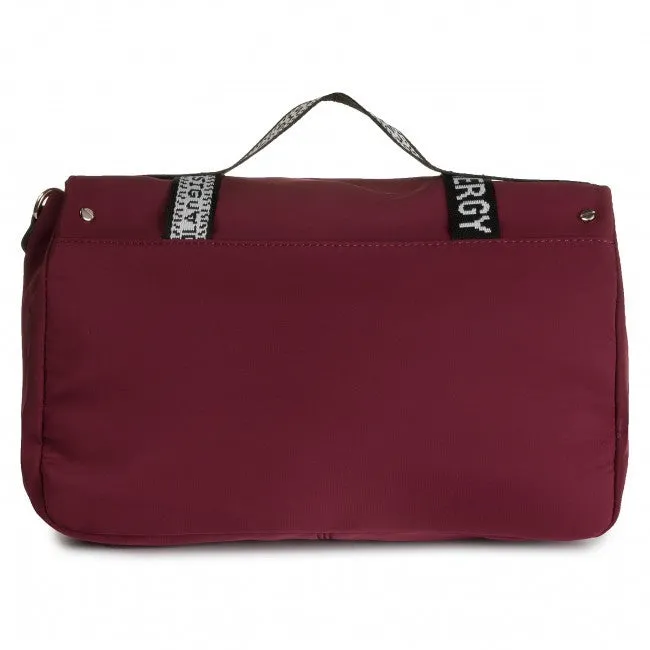 Borsa Donna In Tessuto Bordo Desigual 19waxa49 Granate Oscuro