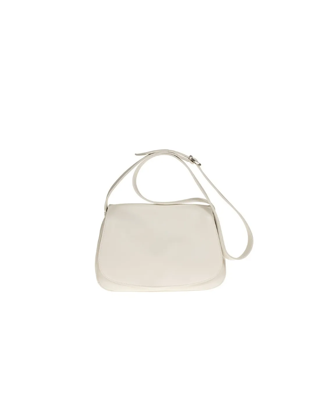 Borsa in pelle morbida, con patta